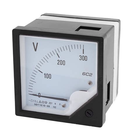 6C2 DC Volt Meter 10V 30V 50V Panel Analog Voltmeter Voltage Meter Electric Meters 80*80mm ...