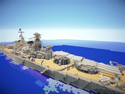 Sovetsky Soyuz class battleship Minecraft Project