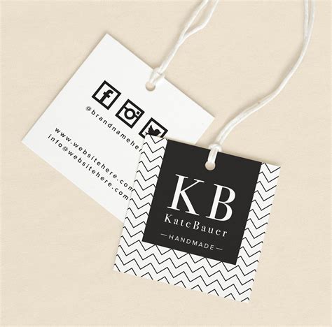 Textile Tags Printed label Custom hang tags Product Label