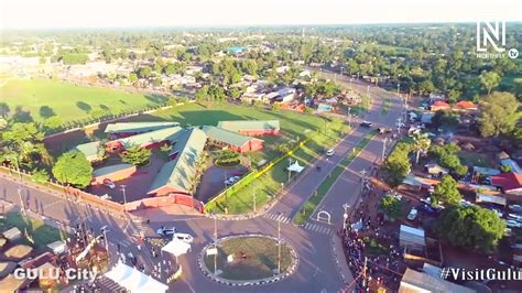 Aerial view of Gulu town 2019/ northern Uganda - YouTube