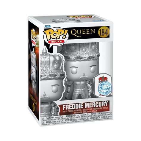 Funko Pop! Rocks: Queen – Freddie Mercury (Special Edition) - Gammatek