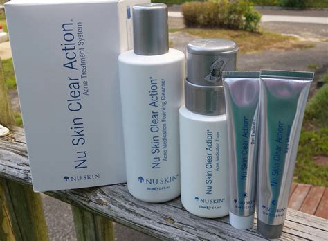 Help Clear Up Acne Using Nu Skin Clear Action Acne Medication System ...