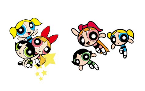 Powerpuff girls (27680) Free AI Download / 4 Vector