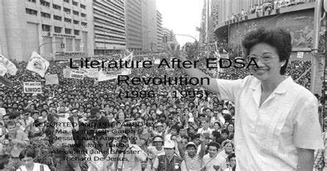 Philippine Literature After EDSA Revolution - [PPTX Powerpoint]