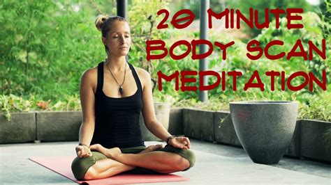 20 Minute guided BODY SCAN meditation - YouTube