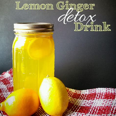 Nik Snacks: Lemon Ginger Detox Drink