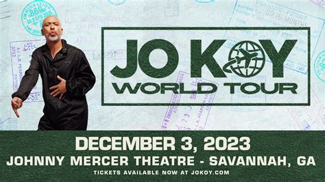 Jo Koy World Tour | Savannahcivic