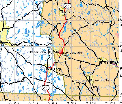 Peterborough, New Hampshire (NH 03458) profile: population, maps, real ...