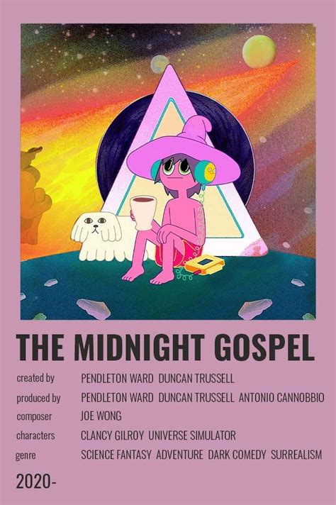 The Midnight Gospel Polaroid Poster | Cartazes de filmes minimalistas ...