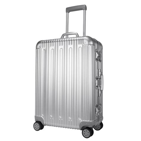 Winbest - Winbest Aluminum Spinner Suitcase Hard Shell Luggage Case TSA Lock Spinner 26", Silver ...