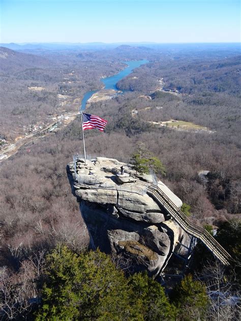 Femme au foyer: Chimney Rock State Park