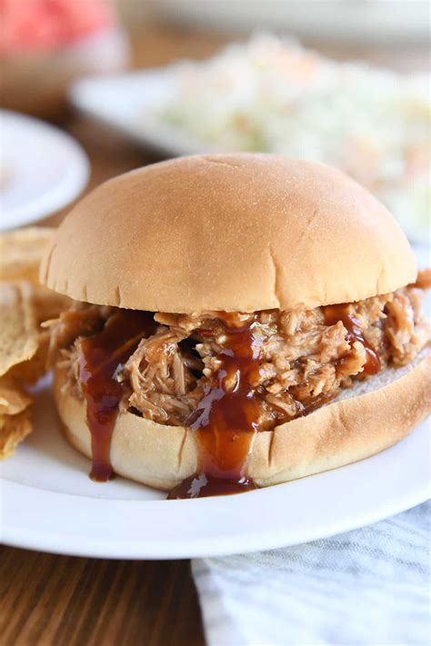 BBQ Pulled Pork Sandwiches {Slow Cooker} | Mel's Kitchen Cafe