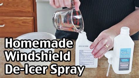 Homemade Windshield De-Icer Spray Recipe For Your Car | Deicer spray, Windshield de icer ...