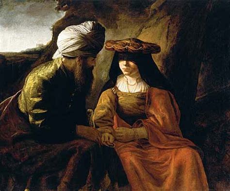 TAMAR & JUDAH: who was in the right? Paintings of the Bible story