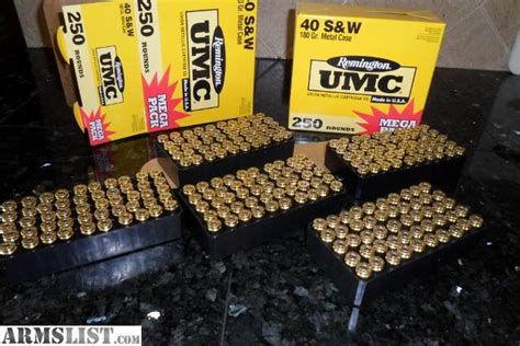 ARMSLIST - For Sale: 40 cal bulk ammo