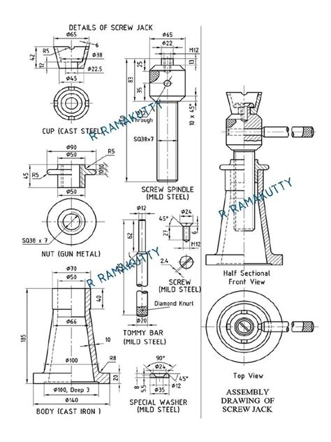 Screw Jack Assembly | PDF