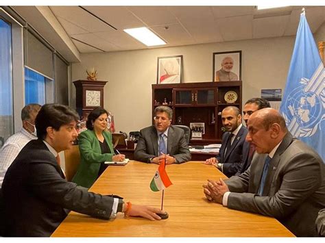 Minister of Transport Meets Canadian Minister of Transport, Indian ...