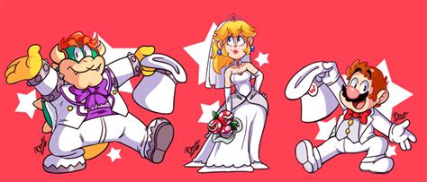 Mario Wedding by MrBowz on DeviantArt