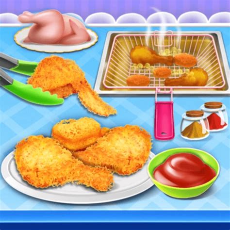 Fry Chicken Cooking Games by Sweet Maker Shop