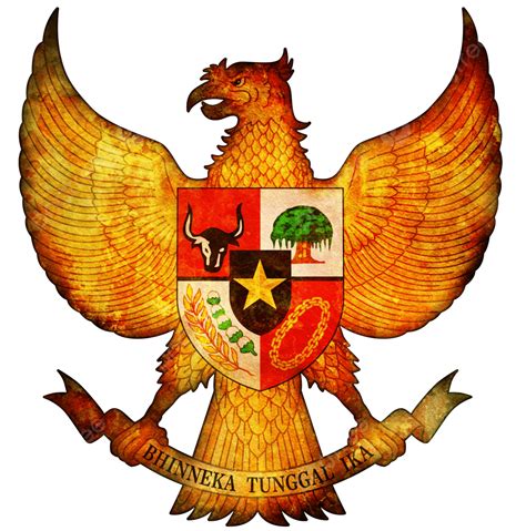 Indonesia Coat Of Arms, Coat Of Arms, Geography, Emblem PNG Transparent Image and Clipart for ...