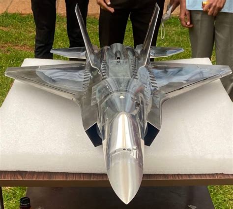 Wind Tunnel Model Of India’s 5th Gen, Twin-Engine AMCA Stealth Fighter ...