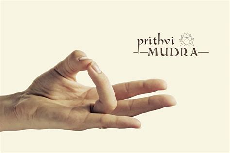 Prithvi Mudra - Be in shape