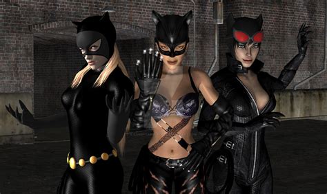 Batman Arkham City Catwoman Skin Mods