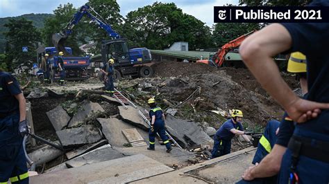 Hundreds Missing in Europe Floods Are Safe, Even as Death Toll Rises ...