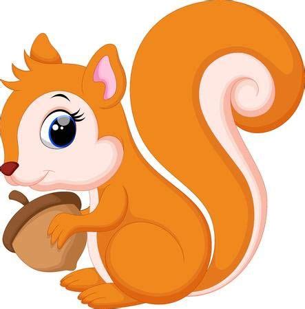 Cute Cartoon Squirrel