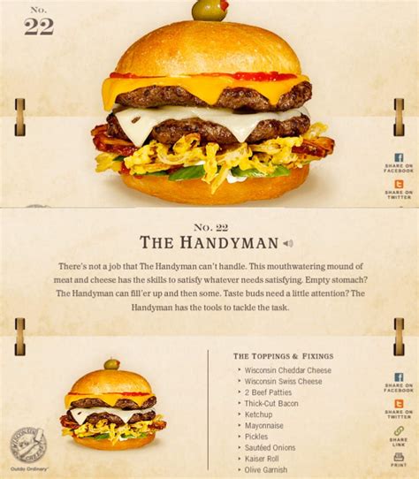 The 40 Tastiest Cheese Burger Combinations in Existence | Delicious ...