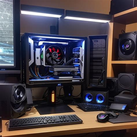 Premium AI Image | High quality attractive Pc setup