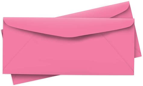 Hot Pink Fuchsia Bright Color #10 Envelopes - Great for Mailing Letters, Business Memos ...