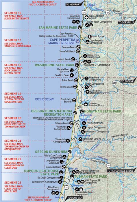 Maps — Oregon Coast Trail Foundation