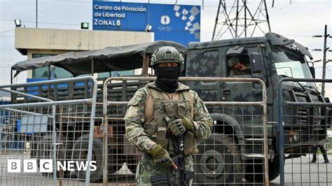 Ecuador safety forces launch main prison procedure - MMS KITA