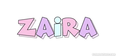 Zaira Logo | Free Name Design Tool from Flaming Text