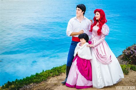 Ariel, Eric and Melody Cosplay - Disney Princess Photo (38585520) - Fanpop