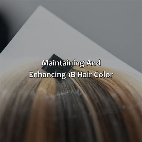 What Color Is 1B Hair - colorscombo.com