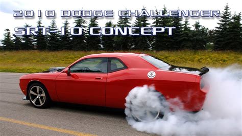 2009 Dodge Challenger SRT-10 Concept - YouTube