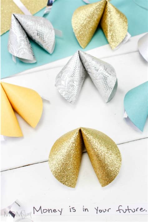 Paper Fortune Cookie Craft - Fun & Easy To Make! - MomSkoop