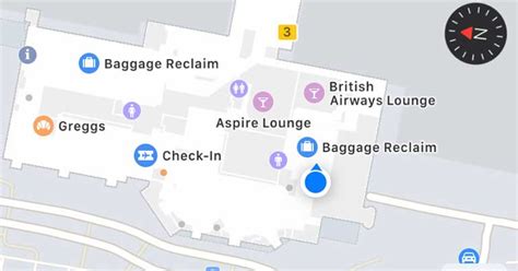 Terminal Houston Hobby Airport Map