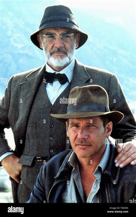 SEAN CONNERY, HARRISON FORD, INDIANA JONES AND THE LAST CRUSADE, 1989 Stock Photo - Alamy