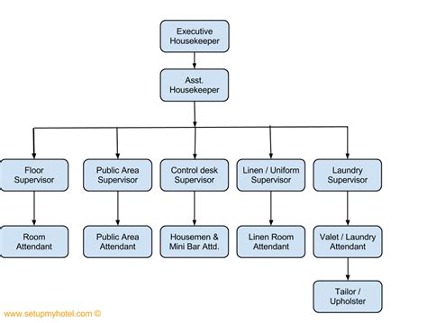 Hotel Organizational Chart: Definition, How to & Templates | Edraw