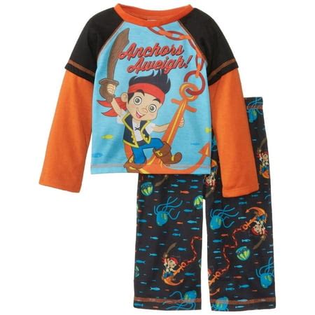 Disney Boys' Jake and The Pirates Poly 2 Piece Pajama Set - Walmart.ca