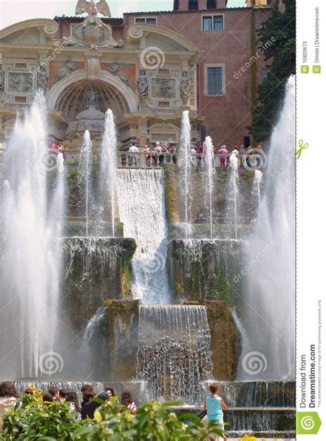 Fountains in Tivoli | Tivoli gardens, Italy travel, Places in italy