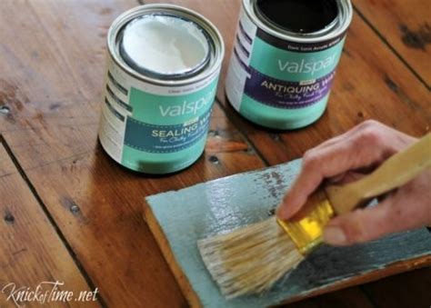 Valspar Chalky Finish Paint Review via KnickofTime.net | Valspar chalk paint, Chalky finish ...