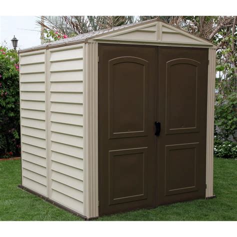 Duramax Woodside Vinyl Shed with Floor - 6 x 6 ft. - Walmart.com - Walmart.com