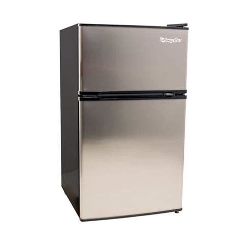 EdgeStar 3.1-cu ft Top-Freezer Refrigerator (Stainless Steel) ENERGY STAR – Licarca Store