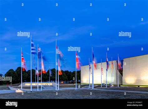 Caen (north-western France): the Caen Memorial Museum, dedicated to the history of the 20th ...