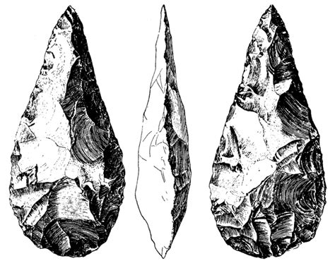 Acheulean Handaxe (Illustration) - World History Encyclopedia