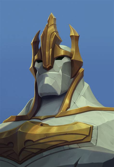 ArtStation - Galio Portrait - League of Legends Fan Art